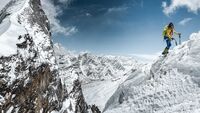 Meru, the ascent of the goldfish 25/P3: Junge Alpinisten