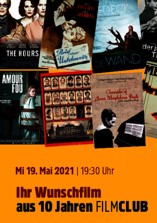 Ihr Wunschfilm aus 10 Jahren Filmclub Literatur